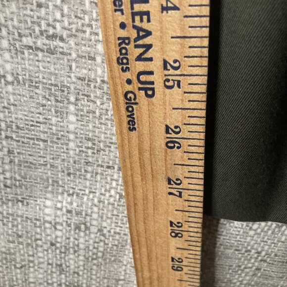 Dockers D3 Mens Olive Green Pants Pleated Front 40 X 30 (Meas 40X 27.5). - Picture 3 of 8